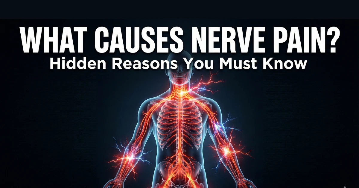 What causes nerve pain and nerve damage